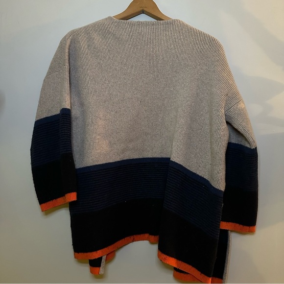 Gap Colorblock Cardigan Sweater Coat - Picture 8 of 14